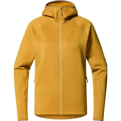 Haglöfs Magma Mid Hood Women Clay Yellow Clay Yellow M
