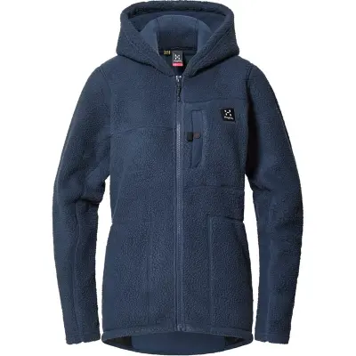 Haglöfs Malung Pile Hood Women Tarn Blue