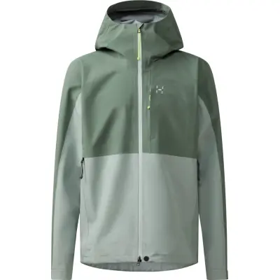 Haglöfs Men's Front Proof II Jacket Chlorophyll Green/dew Green