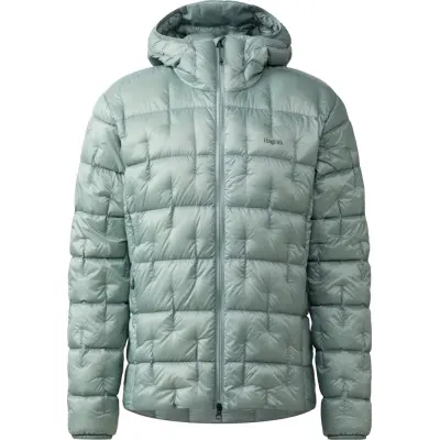Haglöfs Men's Hede Down Hood Dew Green