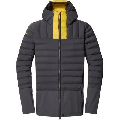 Haglöfs Men's L.I.M Zt II Light Liner Magnetite/tech Yellow