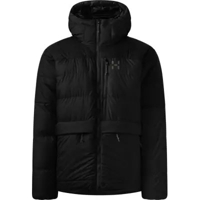 Haglöfs Men's Riksgränsen Down 850 II Hood True Black