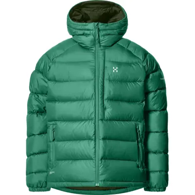 Haglöfs Men's Rosson Down Hood Dark Jelly Green