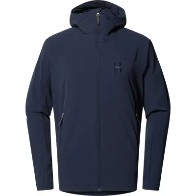 Haglöfs Men's Rosson Softshell Hood Tarn Blue