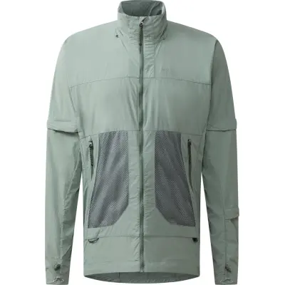 Haglöfs Men's Solis Zip Off Jacket Dew Green