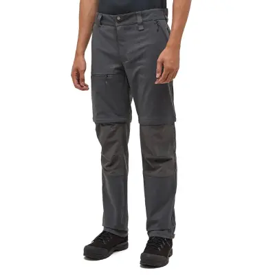 Haglöfs Mid Standard Zip-off Pant Men Magnetite Magnetite 58