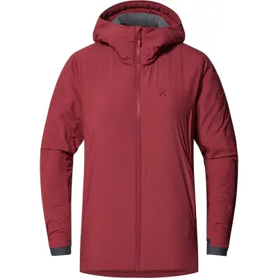 Haglöfs MimicAlert Hood Women Carmine Red Carmine Red L