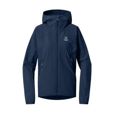 Haglöfs Move Softshell Hood Women Tarn Blue Tarn Blue XS