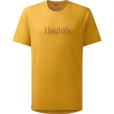Haglöfs Outsiders Tee Men Clay Yellow Soft White XXL