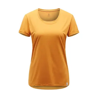 Haglöfs Ridge Hike Tee Women Desert Yellow - XS