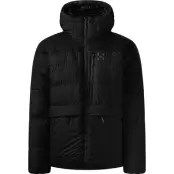 Haglöfs Riksgränsen Down 850 II Hood Men True Black - S