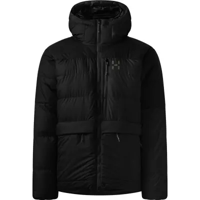 Haglöfs Riksgränsen Down 850 II Hood Men True Black True Black XXL