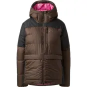 Haglöfs Riksgränsen Down 850 II Hood Women Woodland Brown
