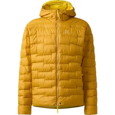 Haglöfs ROC Flash Down Hood Men Clay Yellow/Tech Yellow Clay Yellow/Tech Yellow S