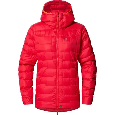 Haglöfs ROC Flash Down Hood Women Bright Red Bright Red M