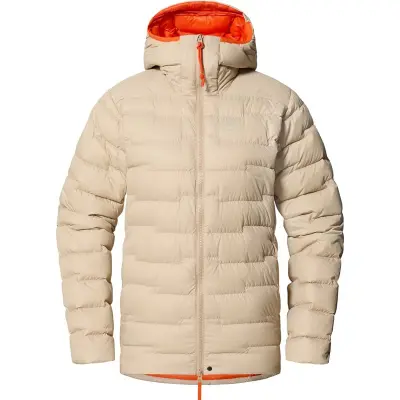Haglöfs ROC Flash Down Hood Women Chalk Beige Chalk Beige L