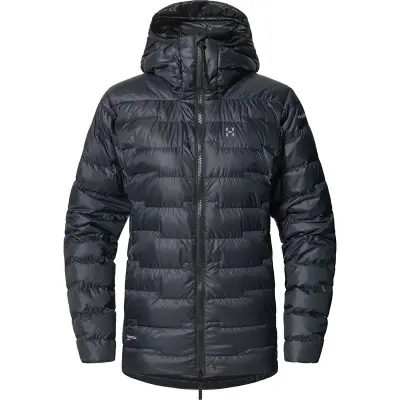 Haglöfs ROC Flash Down Hood Women True Black - XL