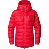 Haglöfs ROC Flash Down HoodWomen Bright Red