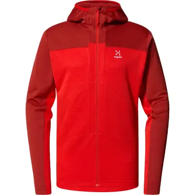 Haglöfs ROC Flash Mid Hood Men Corrosion/Zenith Red