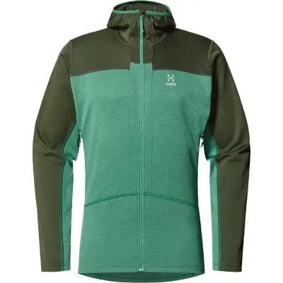 Haglöfs ROC Flash Mid Hood Men Seaweed Green/Dk Jelly Green Seaweed Green/Dk Jelly Green XL
