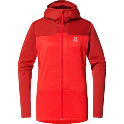 Haglöfs ROC Flash Mid Hood Women Corrosion/Poppy Red