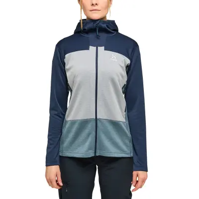 Haglöfs ROC Flash Mid Hood Women Tarn Blue/Concrete