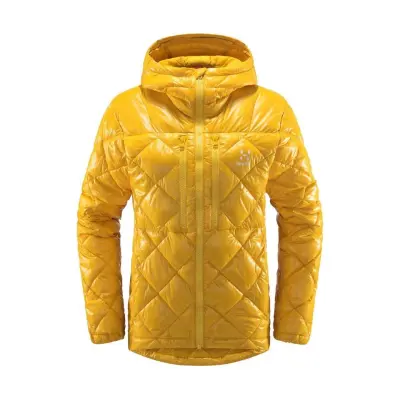 Haglöfs Roc Mimic Hood Jacket Women Pumpkin Yellow XS