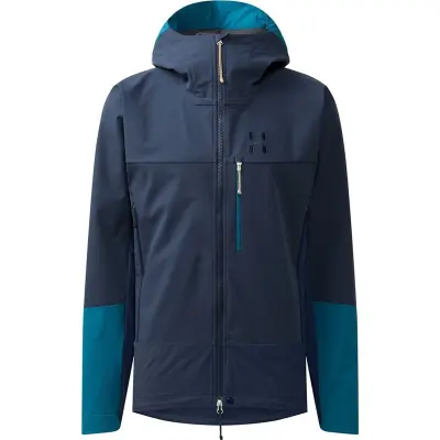 Haglöfs ROC Sight Softshell II Jacket Men Tarn Blue/Deep Teal
