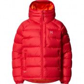 Haglöfs Rosson Down Hood Women Bright Red