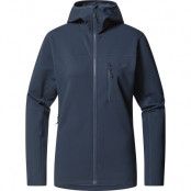 Haglöfs Rosson Mid Hood Women Tarn Blue