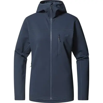 Haglöfs Rosson Mid Hood Women Tarn Blue - M