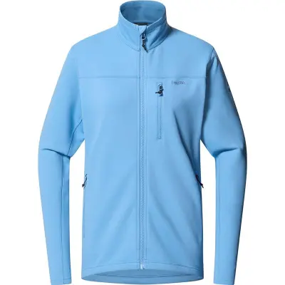 Haglöfs Rosson Mid Jacket Women Sky Blue - XS
