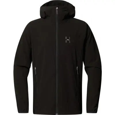 Haglöfs Rosson Softshell Hood Men True Black True Black M