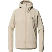 Haglöfs Rosson Softshell Hood Women Chalk Beige
