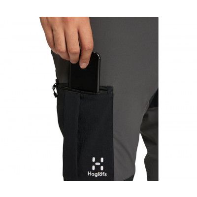 Haglöfs Rugged Slim Pant Menn Magnetite/True Black