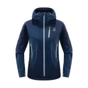 Haglöfs Skarn Hybrid Jacket Women Tarn Blue/Haze XS