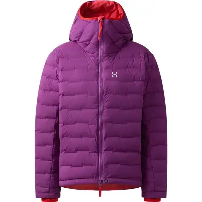 Haglöfs Spitz Down Hood Women Grape Purple Grape Purple M