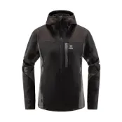 Haglöfs Vassi Mid Hooded Jacket Women True Black/Magnetite True Black/Magnetite XS