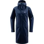 Haglöfs Women's Aria Proof Parka Tarn Blue