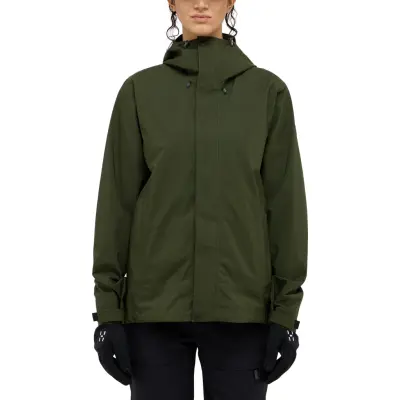 Haglöfs Women's Breeze Proof Jacket Seaweed Green