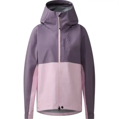 Haglöfs Women's Front Proof II Jacket Purple Fog/fresh Pink