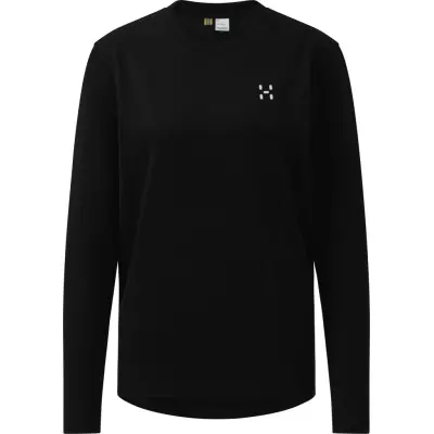 Haglöfs Women's Haglöfs Long Sleev Tee  True Black 1