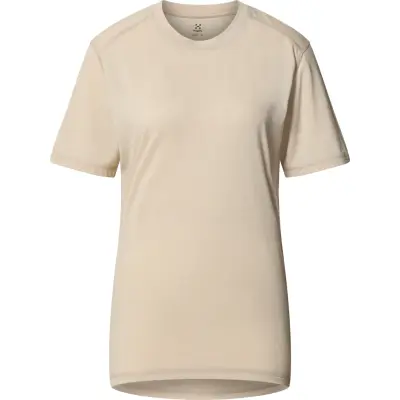 Haglöfs Women's Kaise Wool Tee Chalk Beige