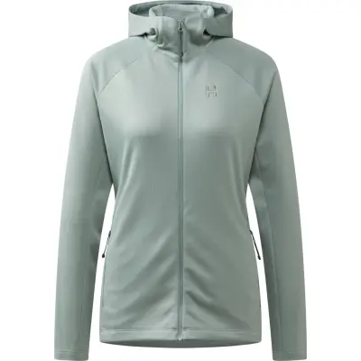 Haglöfs Women's Korp Mid Hood Dew Green