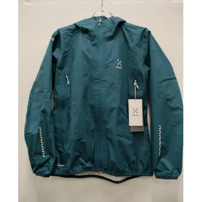 Haglöfs Women's L.I.M Proof Jacket M Dark Ocean (Outlet) vattentätt skal