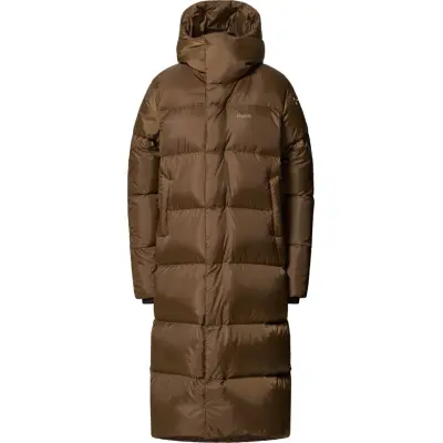 Haglöfs Women's Long Down II Parka Teak Brown