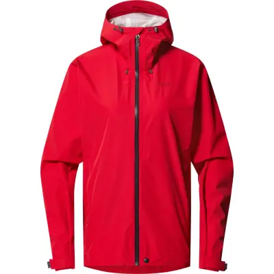 Haglöfs Women's Rosson Proof Jacket Bright Red