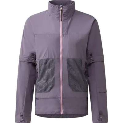 Haglöfs Women's Solis Zip Off Jacket Purple Fog