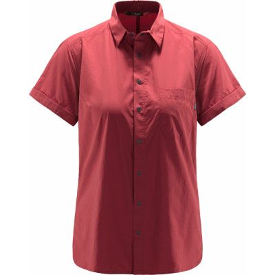 Haglöfs Idun Lite SS Shirt Women Brick Red