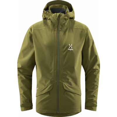 Haglöfs Juniors' Mila Jacket Olive Green